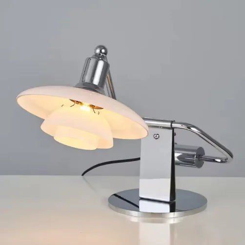 Adjustable Glass Desk Lamp - Flexible LED Reading Light