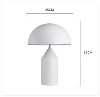 Nordic Minimalist Table Lamp - Dimmable LED Bedside Light