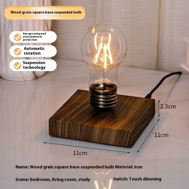 Floating Bulb Night Lamp - Magnetic Levitation Light