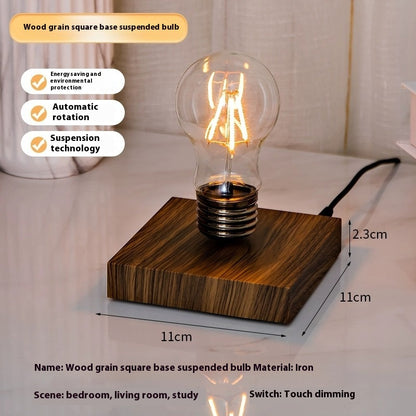 Floating Bulb Night Lamp - Magnetic Levitation Light