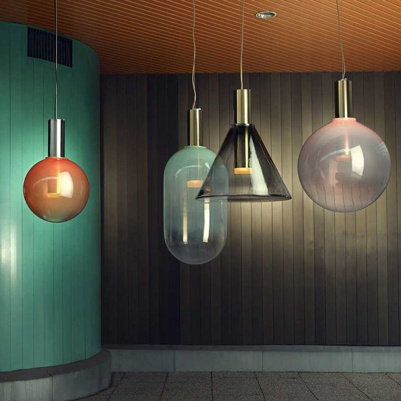 Stained Glass Chandelier - Nordic Ceiling Light