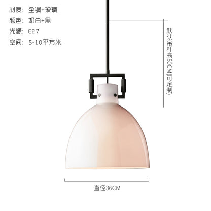 Copper Dining Pendant Light - Vintage Ceiling Lamp
