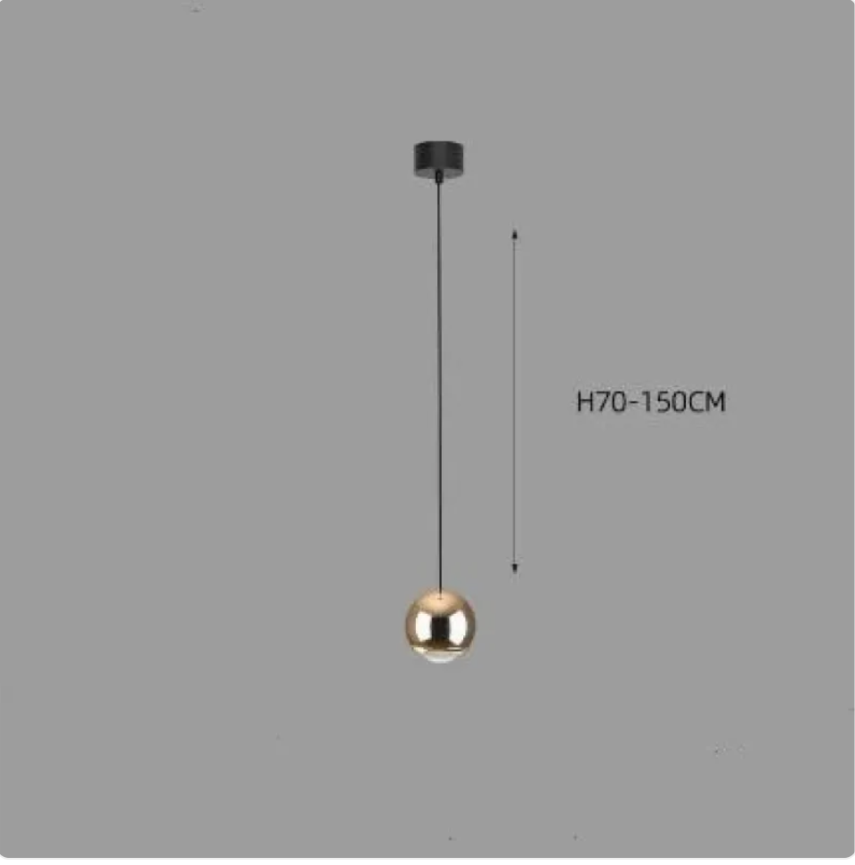 Modern Ball Pendant Light - Globe Ceiling Lamp
