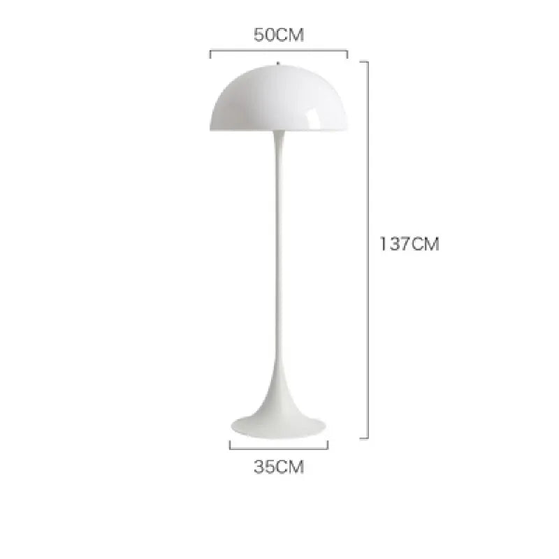 Mushroom Floor Lamp - Sculptural Standing Light