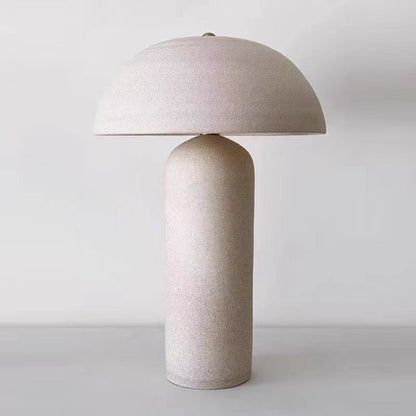 Wabi-Sabi Ceramic Table Lamp - Japanese Bedside Light