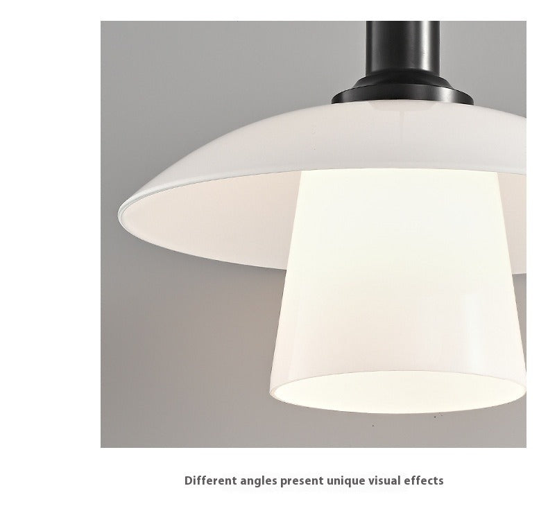 Italian Glass Pendant - Compact Bedside Light