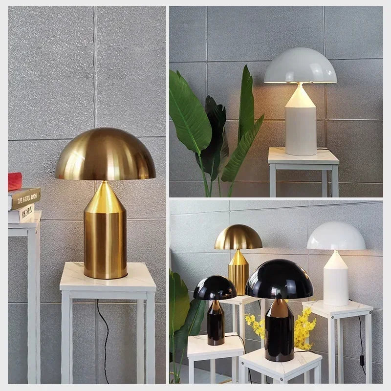 Nordic Minimalist Table Lamp - Dimmable LED Bedside Light