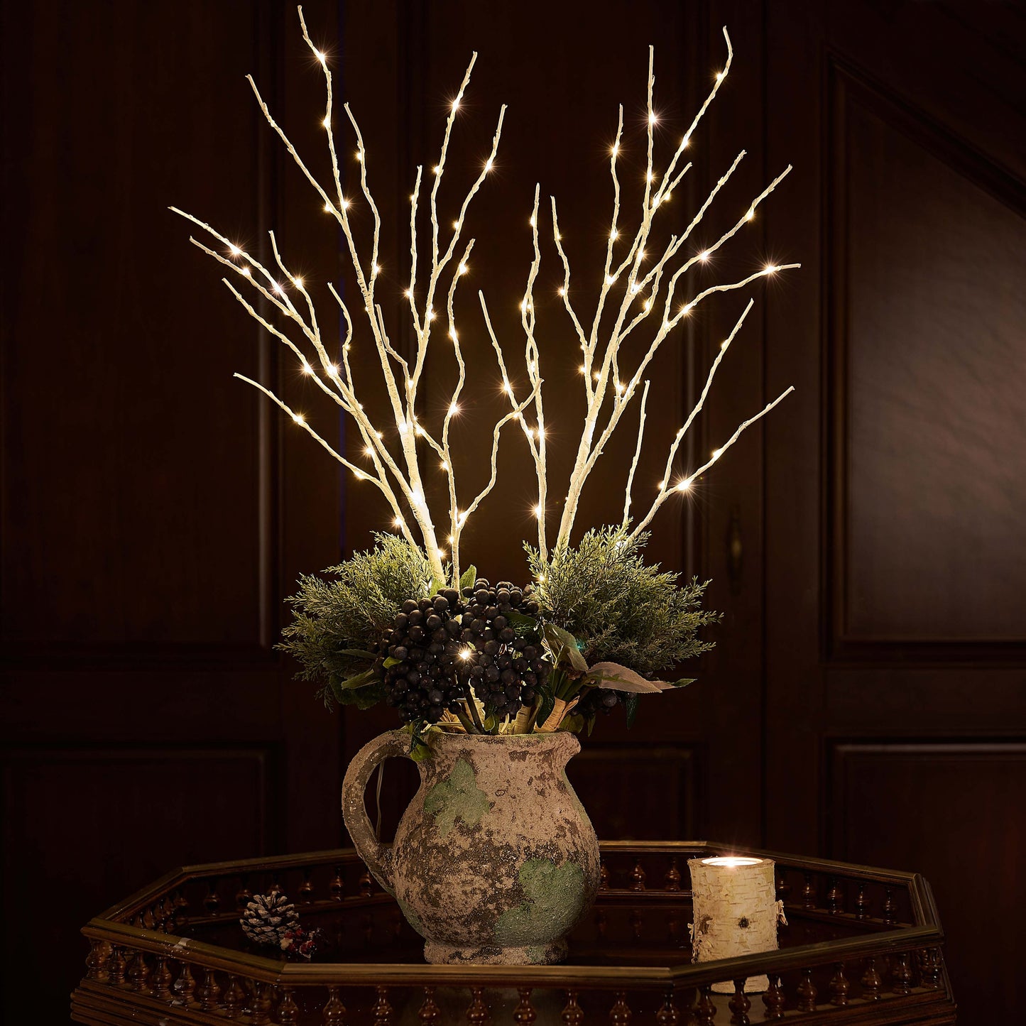 Birch Branch LED Night Light - Ambient Table Lamp