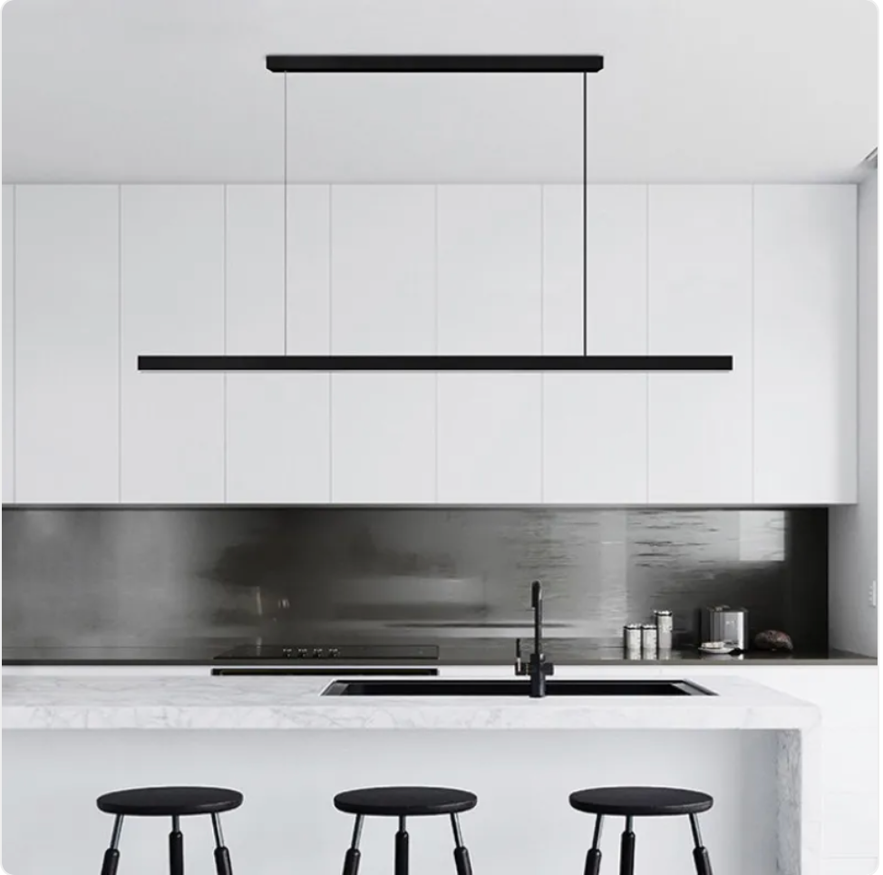 Nordic Minimalist Chandelier - LED Dining Light