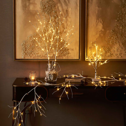 Birch Branch LED Night Light - Ambient Table Lamp
