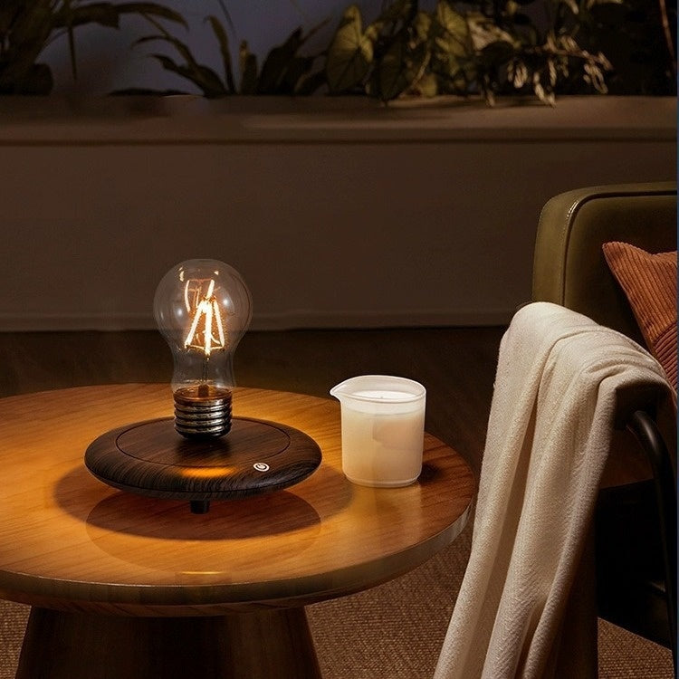 Floating Bulb Night Lamp - Magnetic Levitation Light