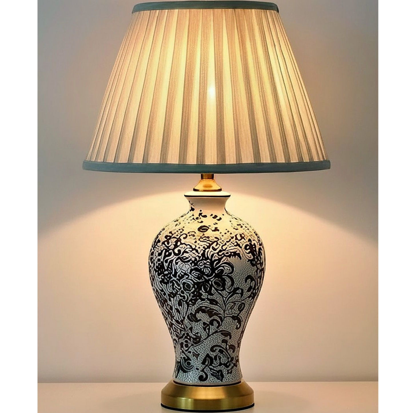 Classic Porcelain Table Lamp - clean uniform edit
