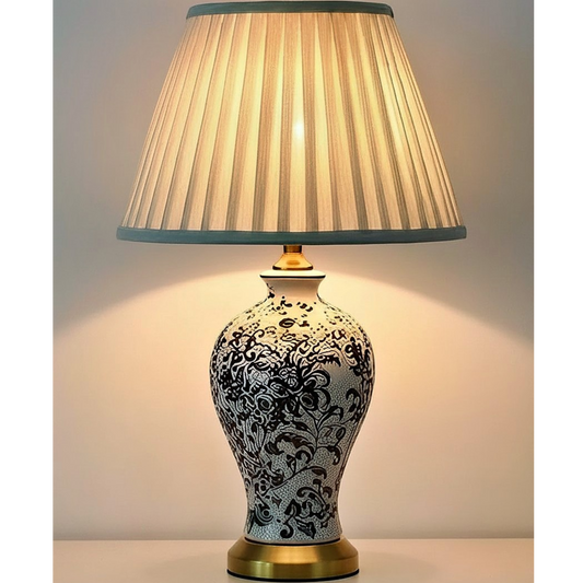 Classic Porcelain Table Lamp - clean uniform edit