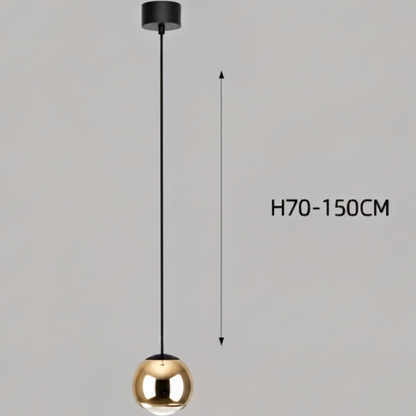 Modern Ball Pendant Light - clean uniform edit