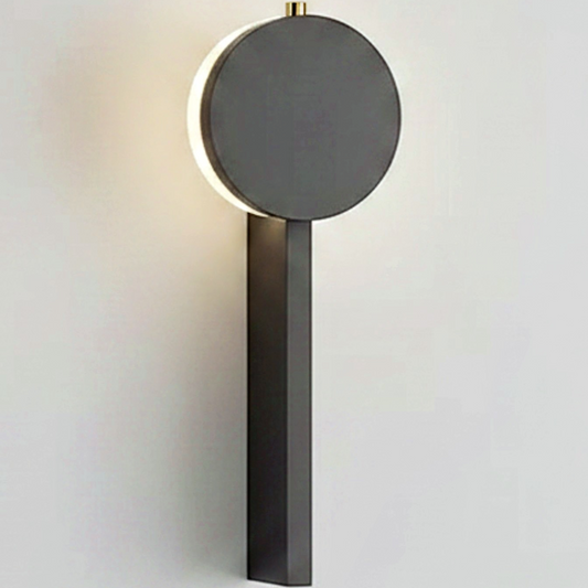 Corrugated Steel Wall Lamp - clean uniform edit