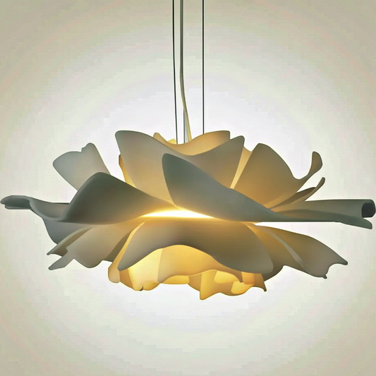 Nordic Flower Pendant Lamp - clean uniform edit