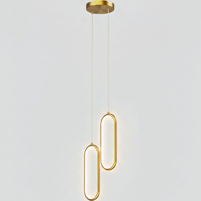 Nordic Copper Bedroom Pendant - clean uniform edit