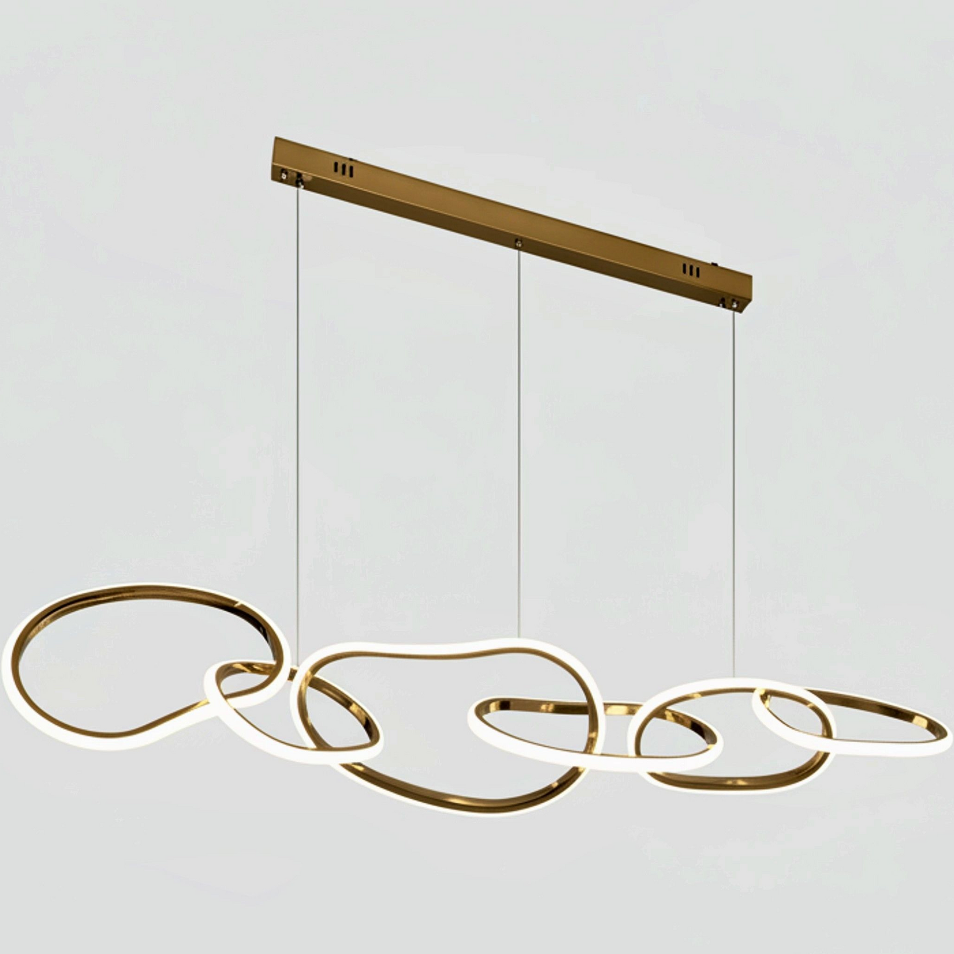 Steel Dining Pendant Light - clean uniform edit