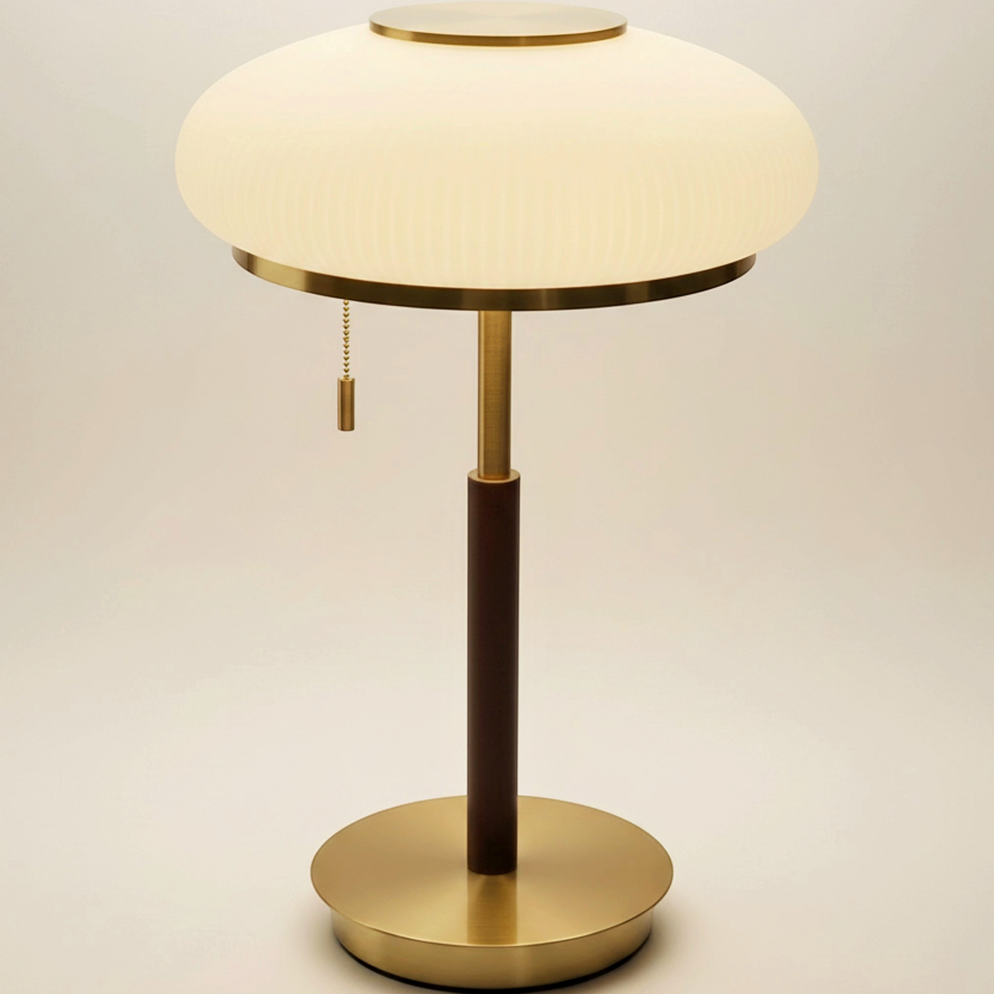 Vintage Glass Desk Lamp - clean uniform edit
