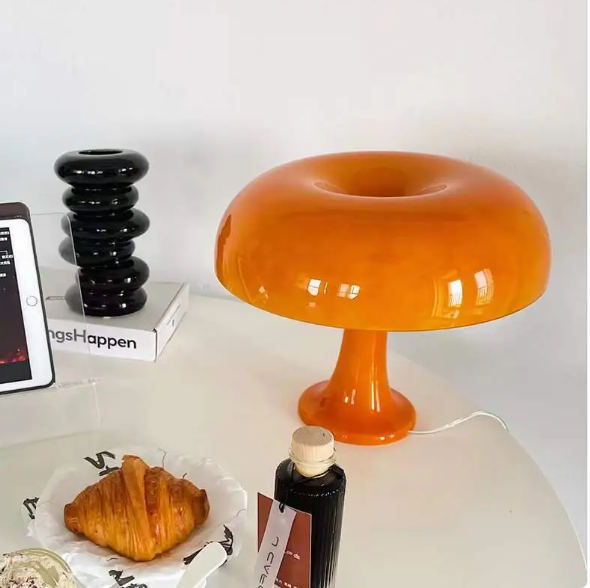 LumoMush Mushroom Lamp - Nordic Retro Night Light