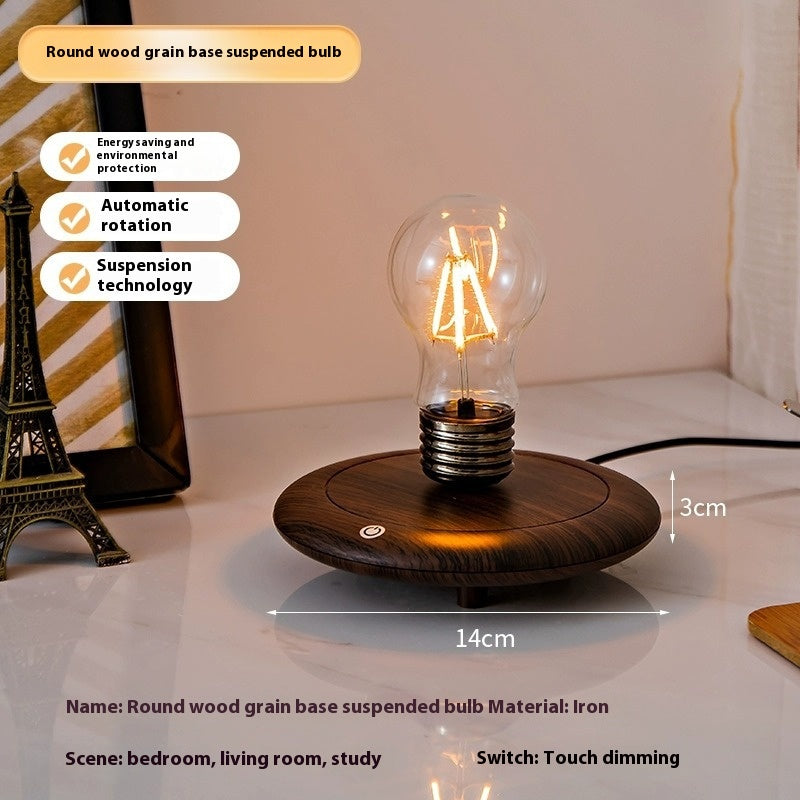 Floating Bulb Night Lamp - Magnetic Levitation Light