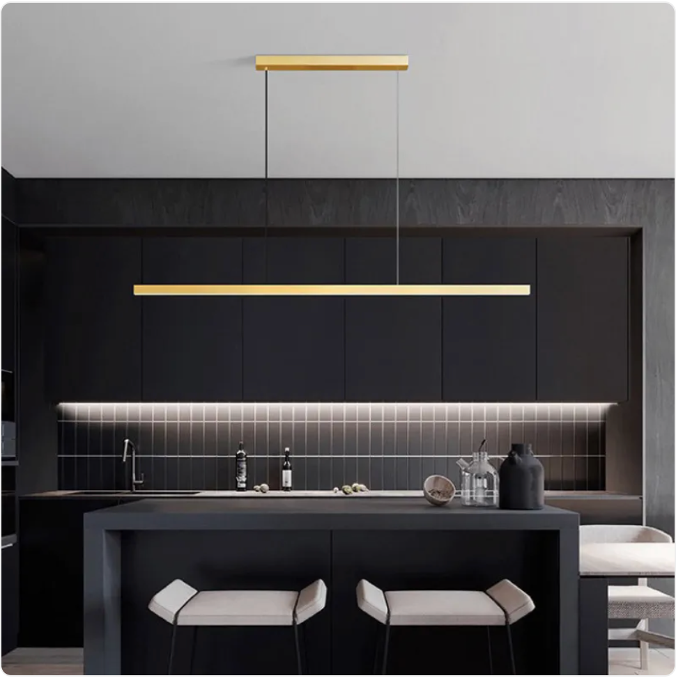 Nordic Minimalist Chandelier - LED Dining Light