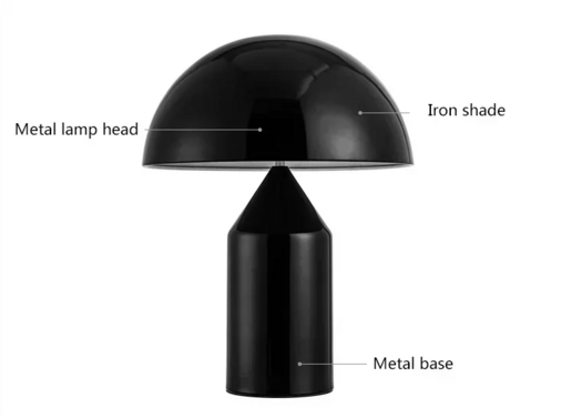 Nordic Minimalist Table Lamp - Dimmable LED Bedside Light