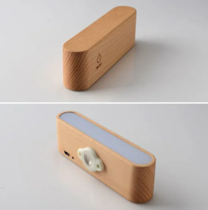 Rechargeable Wood Reading Lamp - Cordless LED Light