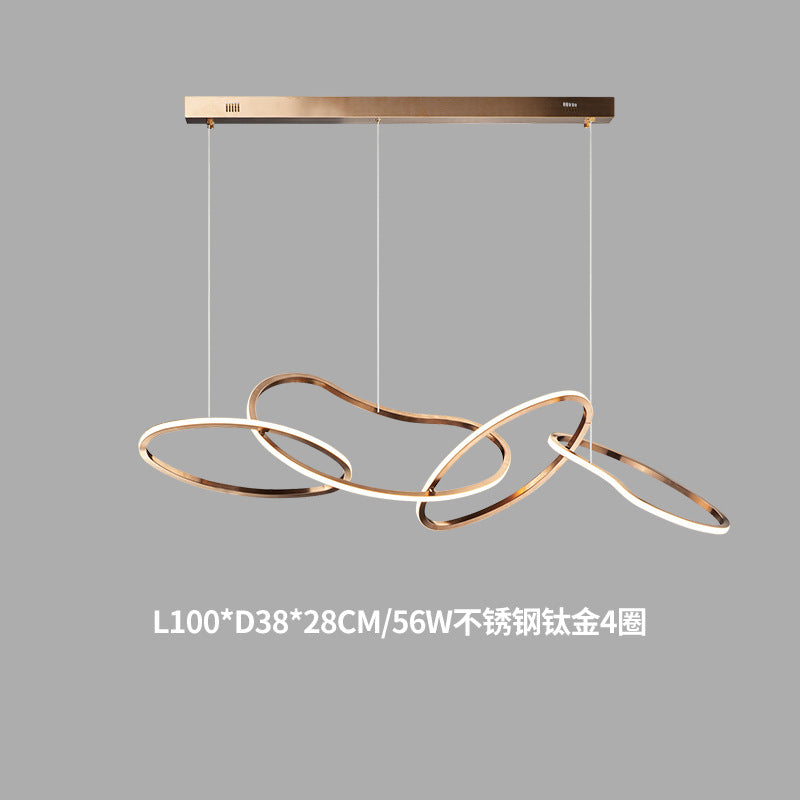 Steel Dining Pendant Light - Multi-Head Nordic Lamp