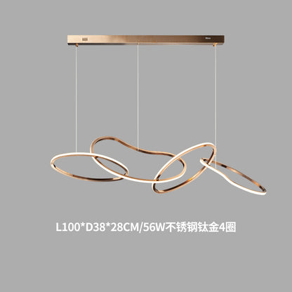 Steel Dining Pendant Light - Multi-Head Nordic Lamp
