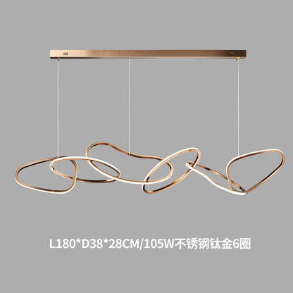 Steel Dining Pendant Light - Multi-Head Nordic Lamp