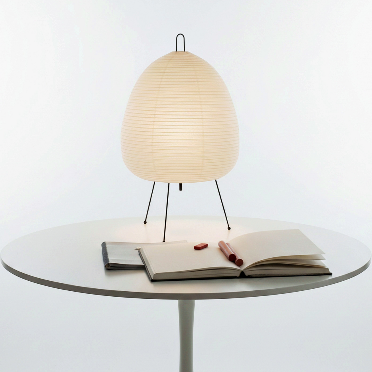 Wabi-Sabi Paper Lamp - clean uniform edit